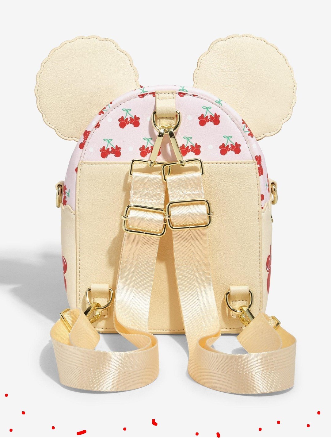 Loungefly Disney Minnie Mouse Cherry Pie Convertible Mini Backpack - NWT & Wrap