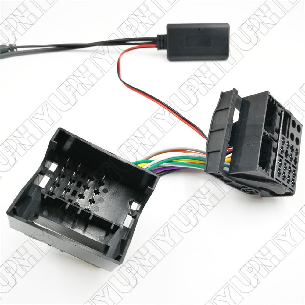 Bluetooth Module AUX Cable Adapter 12-Pin For BMW Z4 X3 E83 Mini Cooper R50 R53