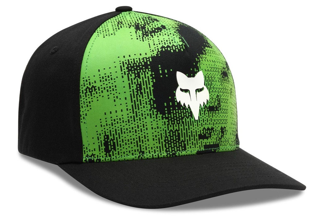 Fox Racing RS Flexfit Hat Fluo Green SM/MD