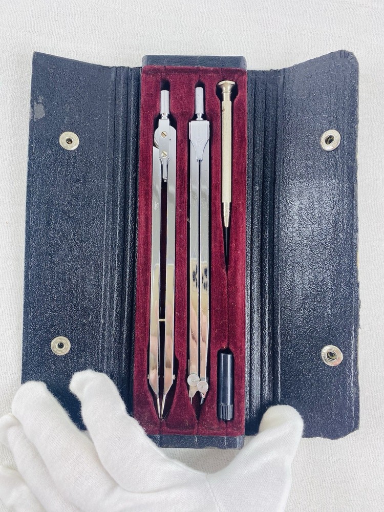 Vtg. Drafting Layout Tool Engineering Compass Tool Lutz & Charvoz Mixed Lot