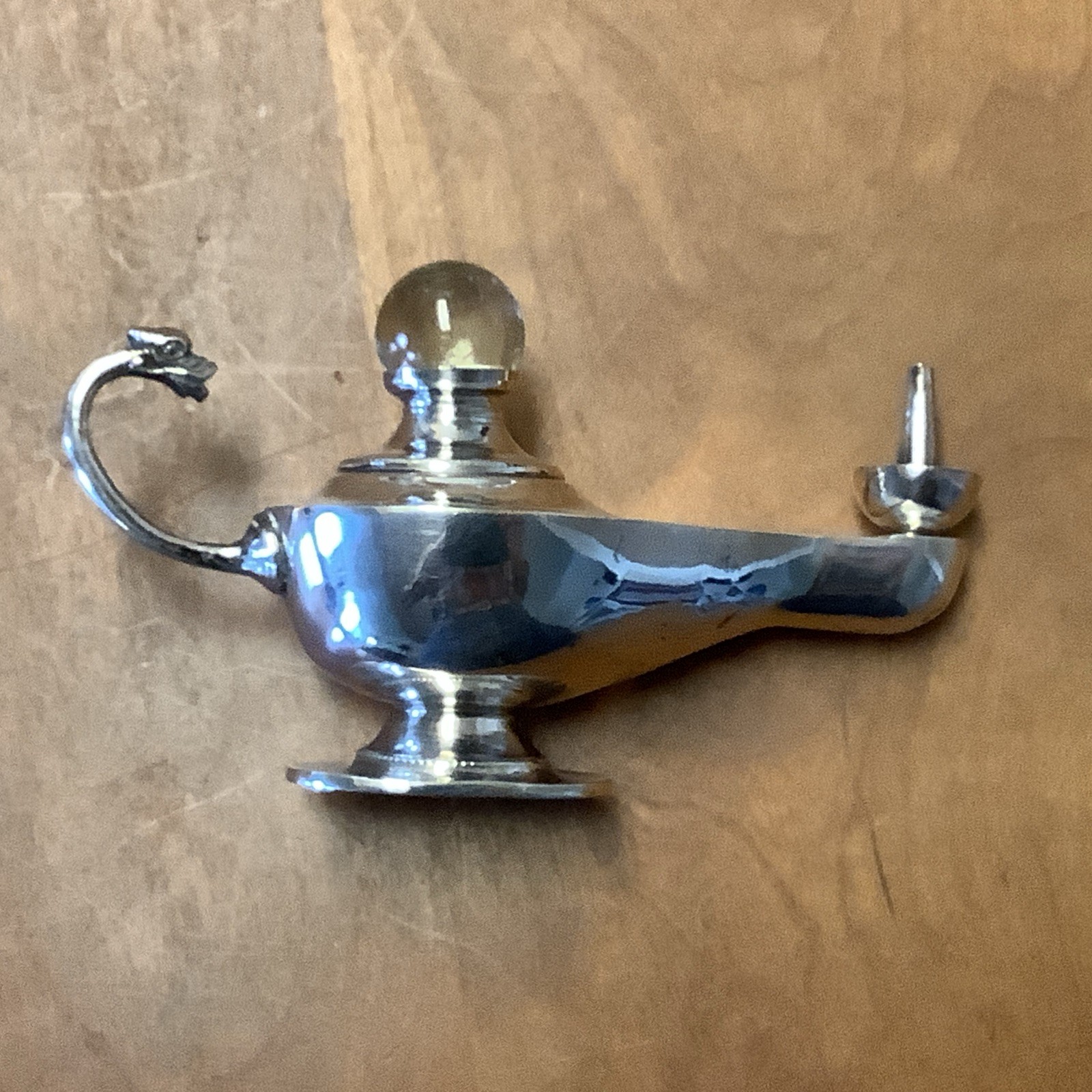 Sterling Silver Small Aladdin’s Lamp Hallmarked