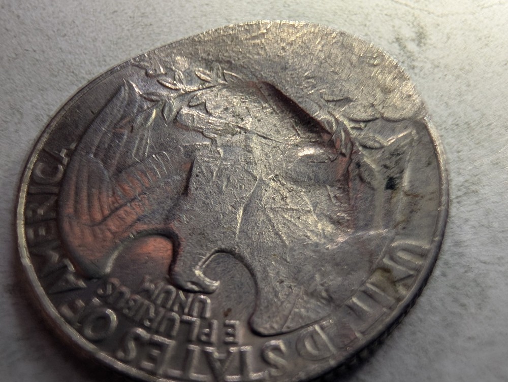 Major Machine Error On A 1974 Quarter