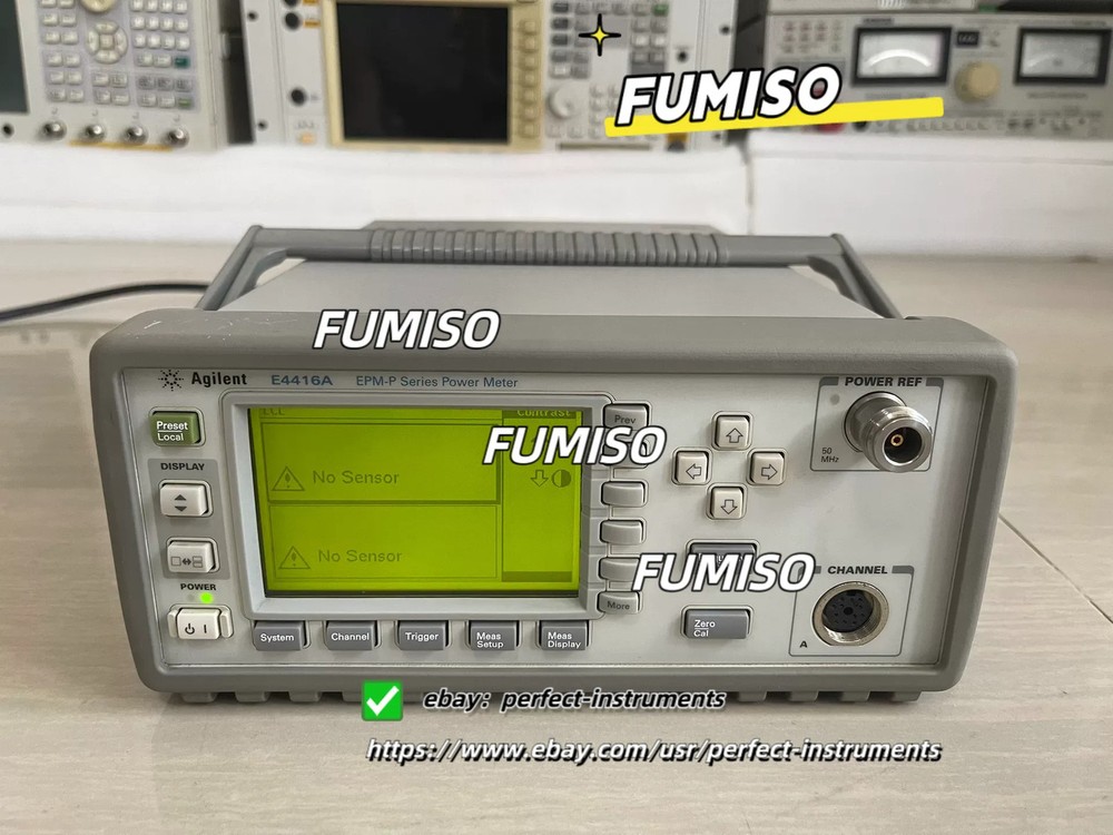Keysight Agilent E4416A Single Channel Power Meter Mainframe Without Probe#per