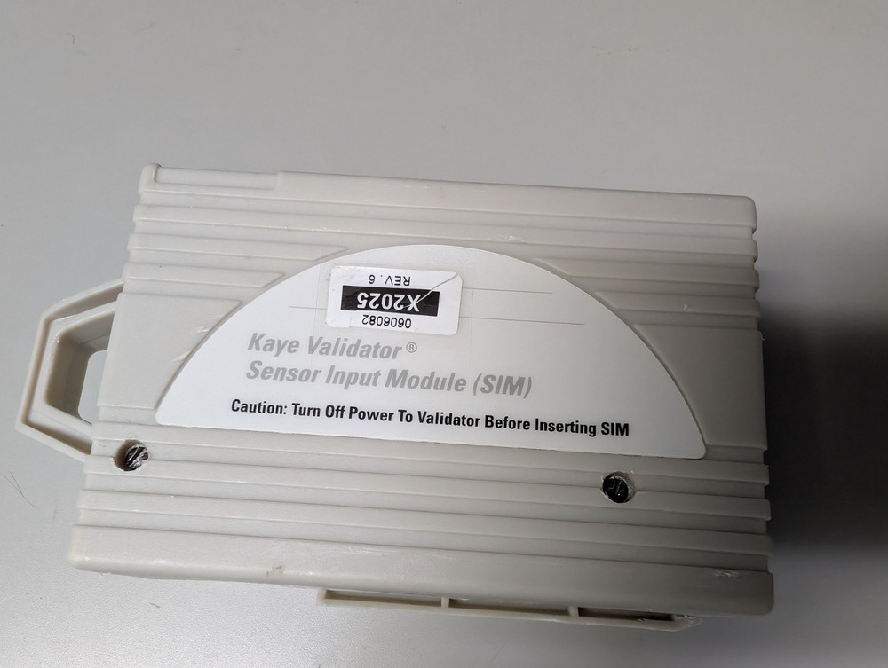 Kaye, GE, X2025 sensor input module (SIM) 12 inputs, Validator 2000 Calibrated