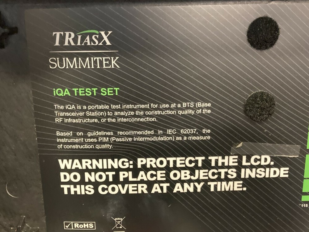 Triask Summitek IQA Series Passive Intermodulation Test Set for RF Infrastructur