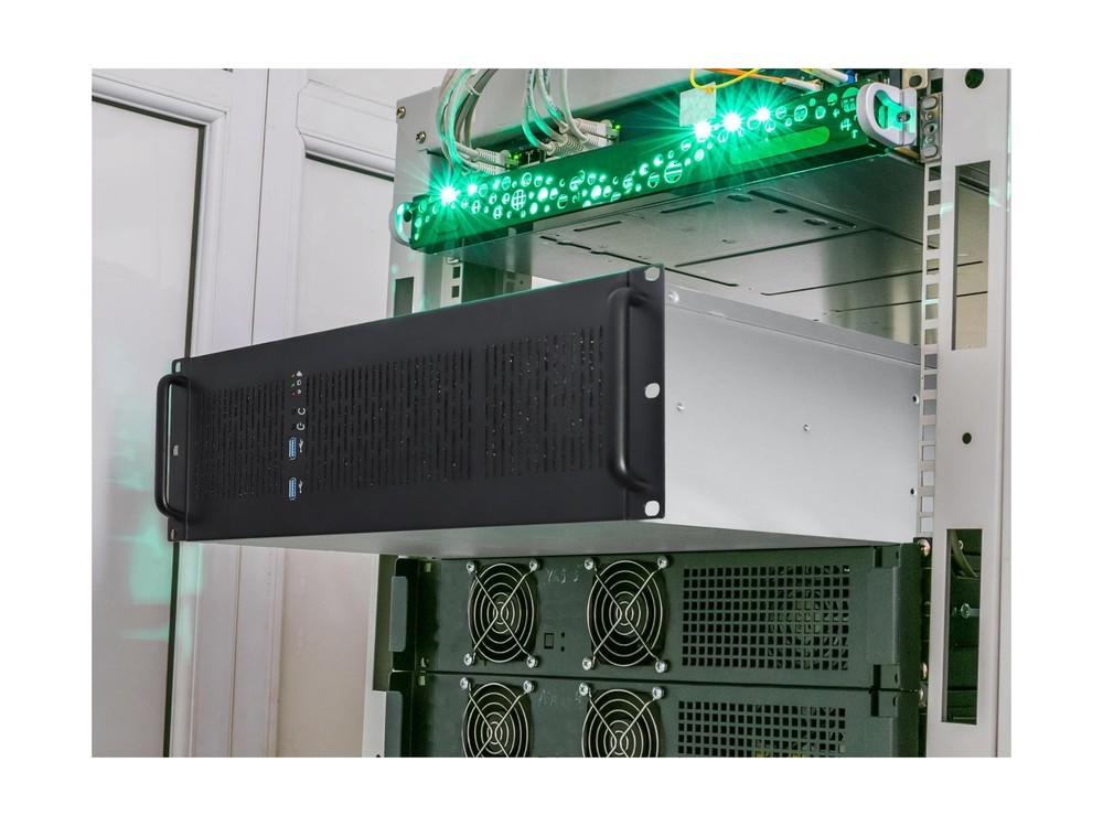 Rosewill 3U Server Chassis Rackmount Case, 6X 3.5 Bays, E-ATX Compatible, 2X ...