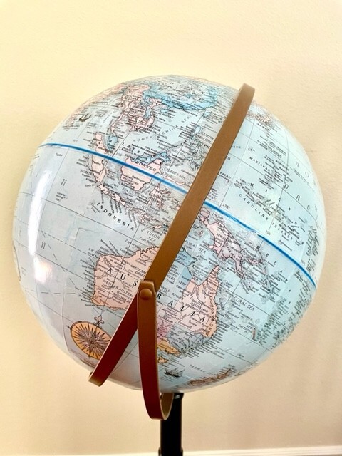 Replogle World Classic 16” Diameter Vintage Globe with Floor Stand