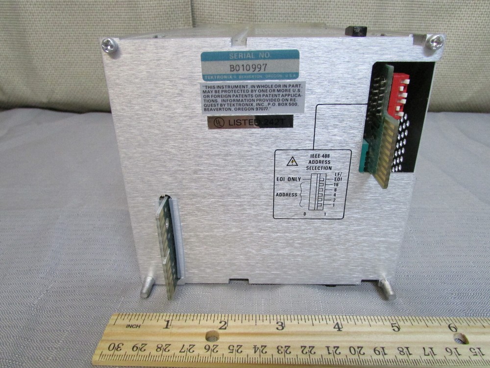 Tektronix Oscilloscope Plugin Module SI-5010 Programmable Scanner s/n B010997