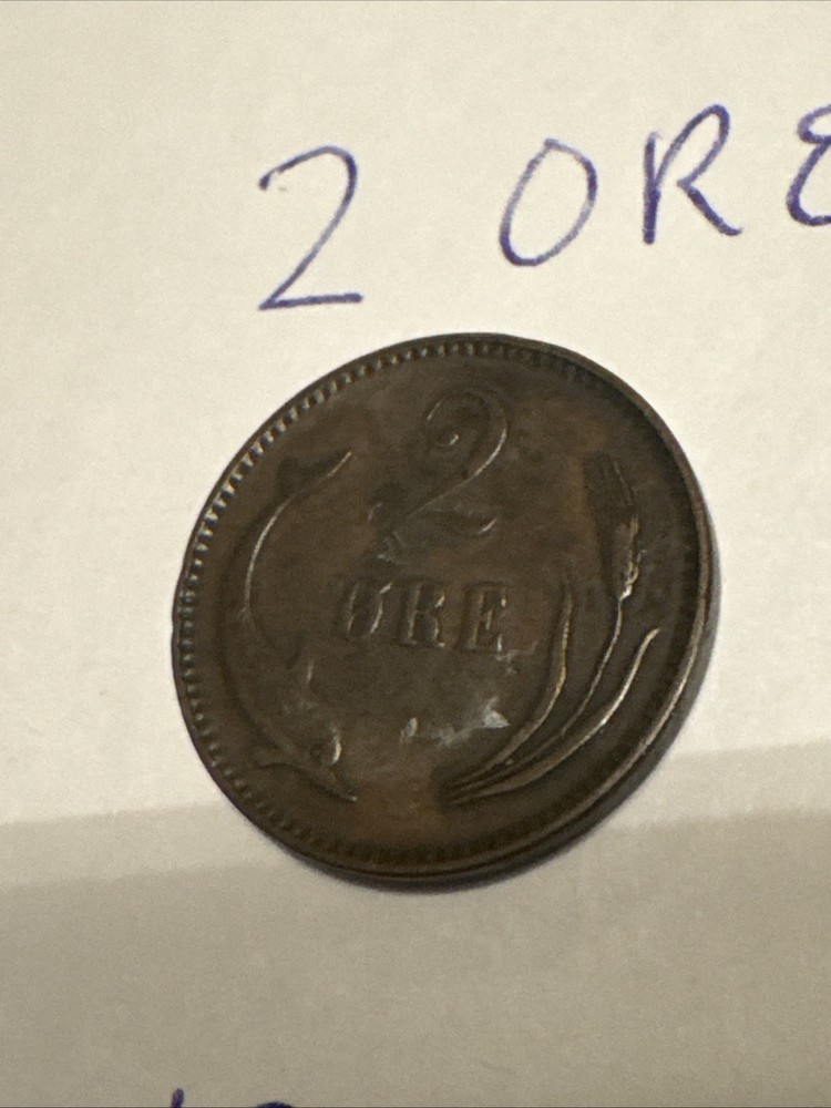 Denmark - 2 Ore 1906 King Christian IX