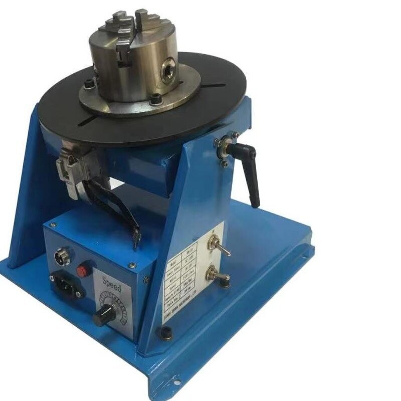 10kg Welding Positioner Compact TIG Welding Automatic Rotating Workbench`