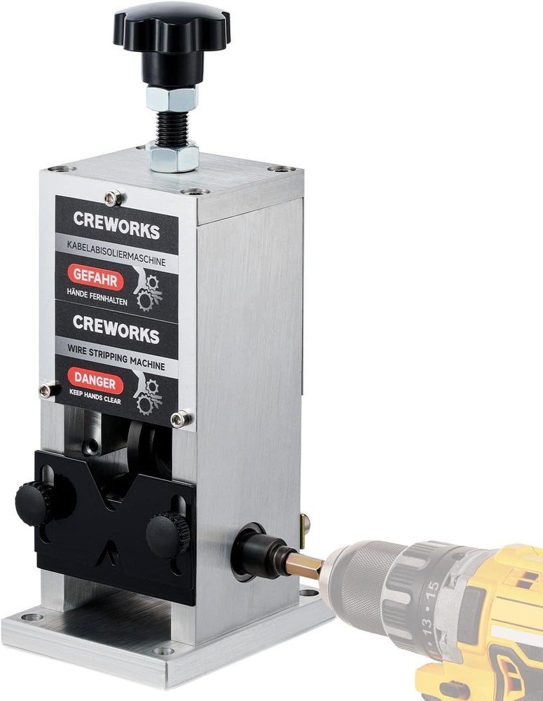 Professional Grade Wire Stripping Machine 0.06" to 1" – Versatile and Efficient