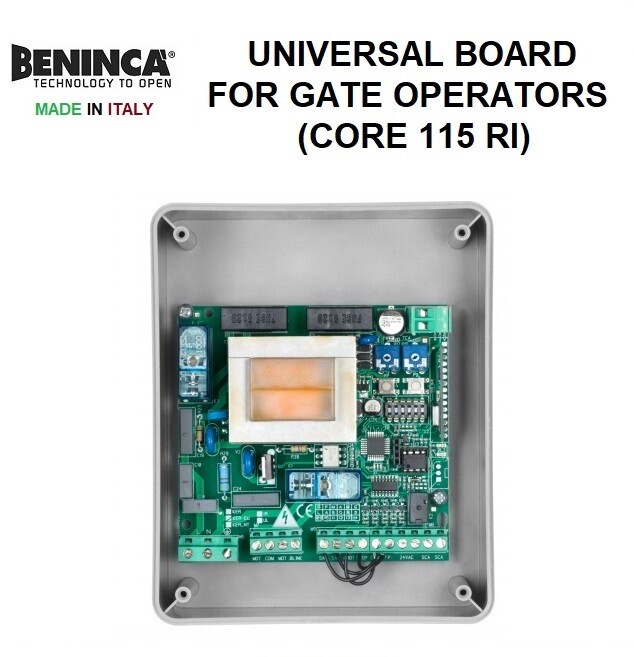 BENINCA UNIVERSAL BOARD FOR GATE OPERATORS (CORE A 115 RI)