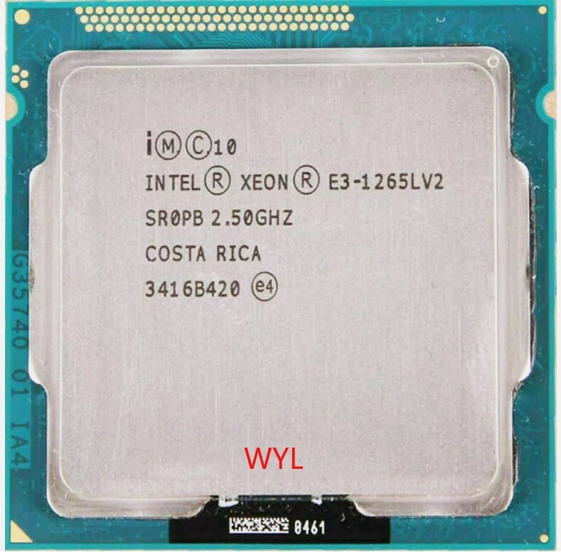 Intel Xeon E3-1265L V2 LGA1155 CPU Processer Quad-Core 2.5GHz 8M