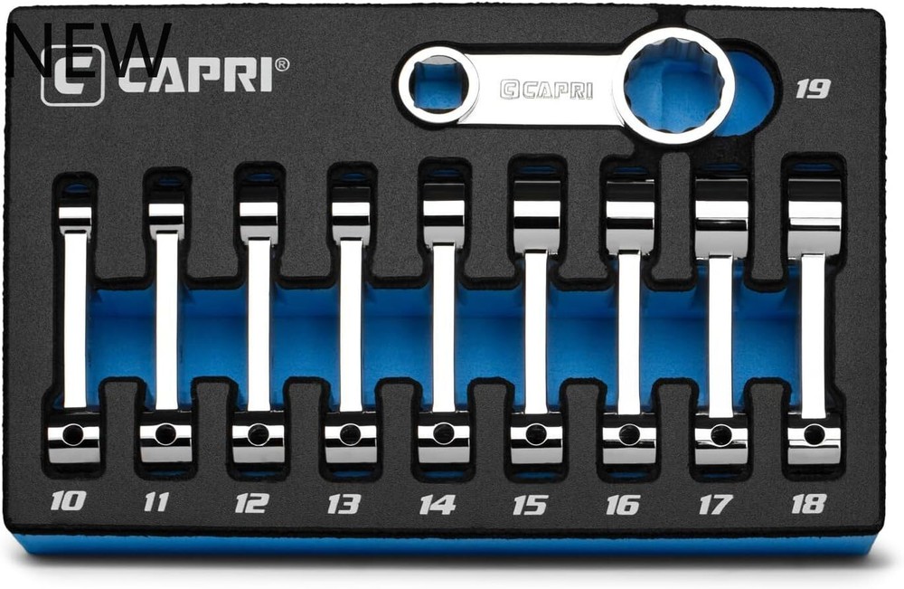 Capri Tools 3/8 in. Drive Torque Adapter Set, 12-Point Box End, star