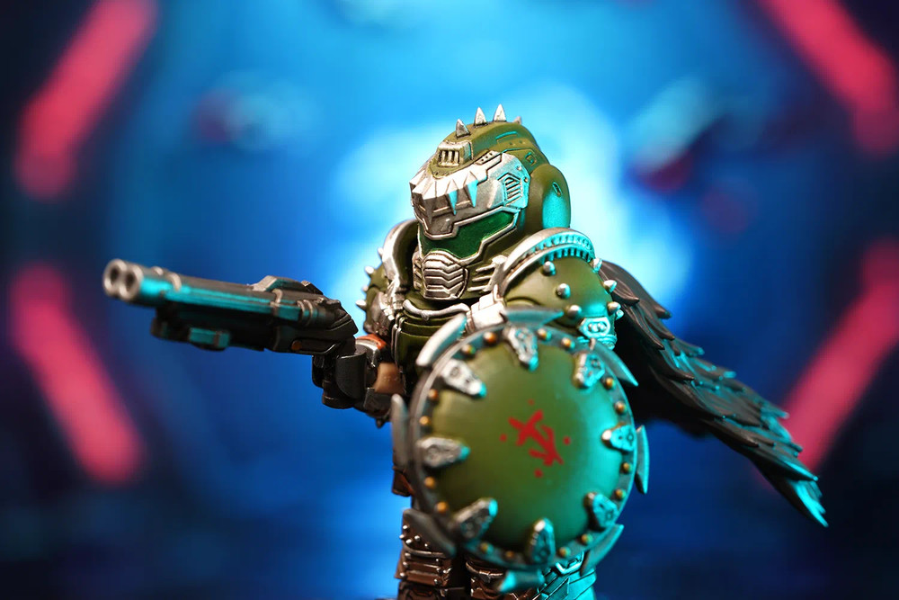 Custom Molded Figurine Accessory - Doom Slayer Doomguy