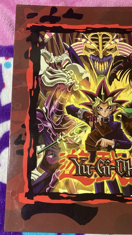 Vintage Yu-Gi-Oh! 3 Ring Folder Binder Starpoint 2002