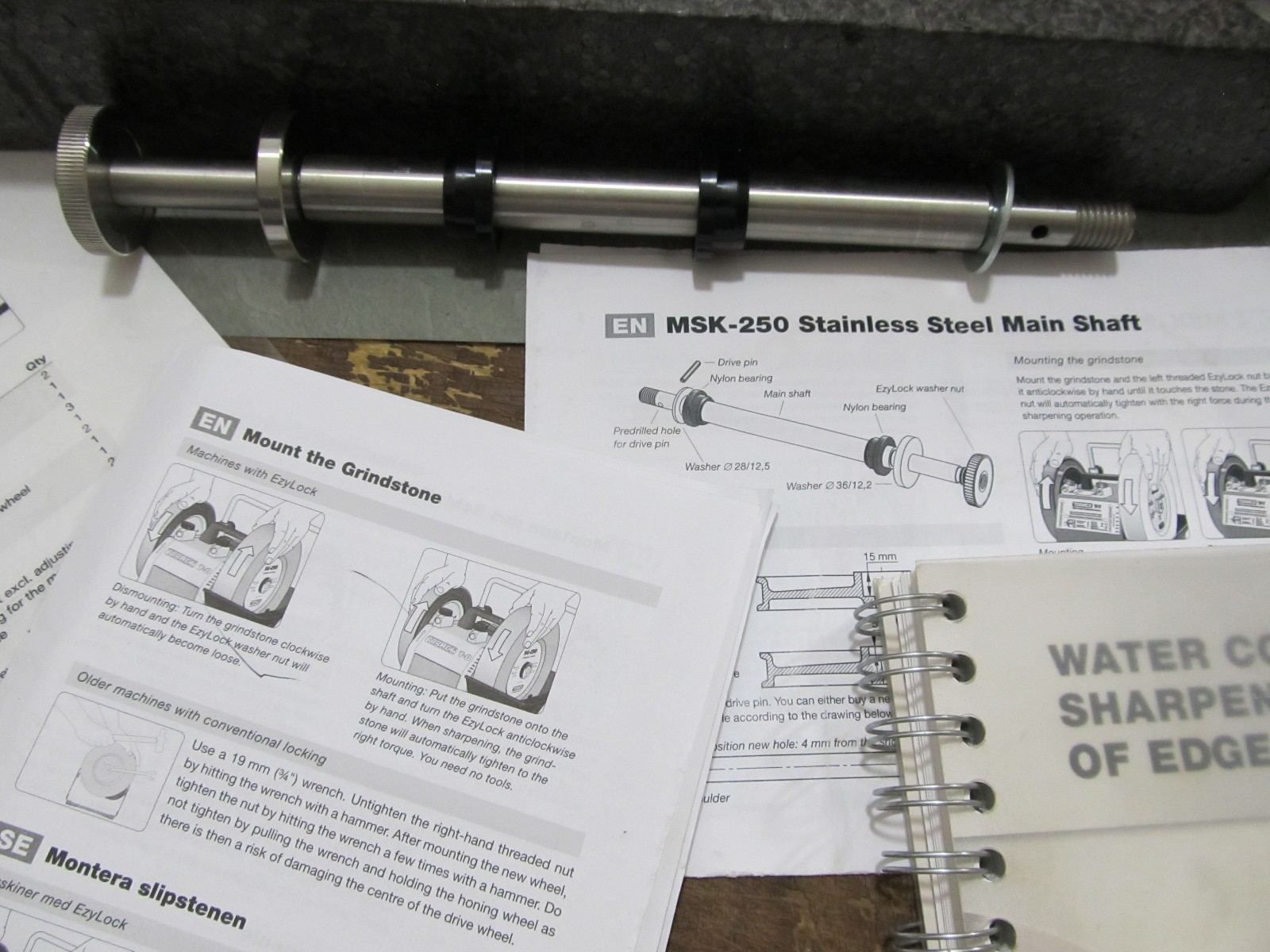 Tormek T-7 Water Cooled Sharpening System ***Pls Read