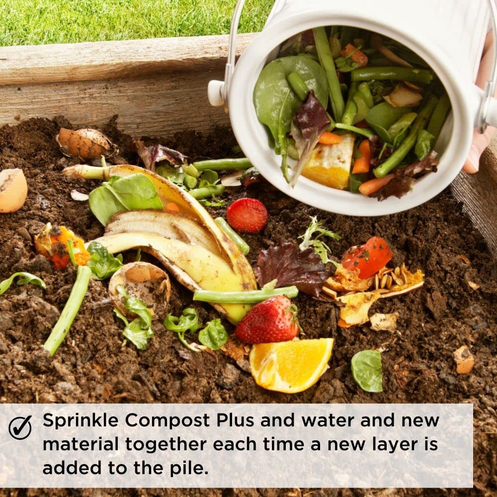 Compost Accelerator 100x Concentrate | Fast-Acting Microbe Blend for Bins