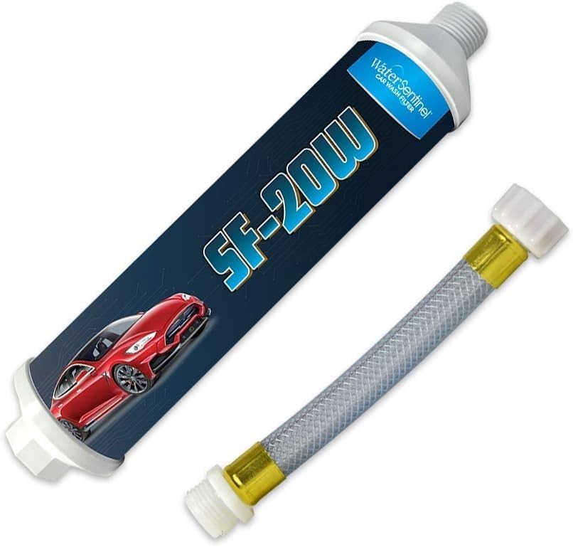 WaterSentinel SF-20W Spotless Car Wash Inline Deionized Water Conditioner Filter