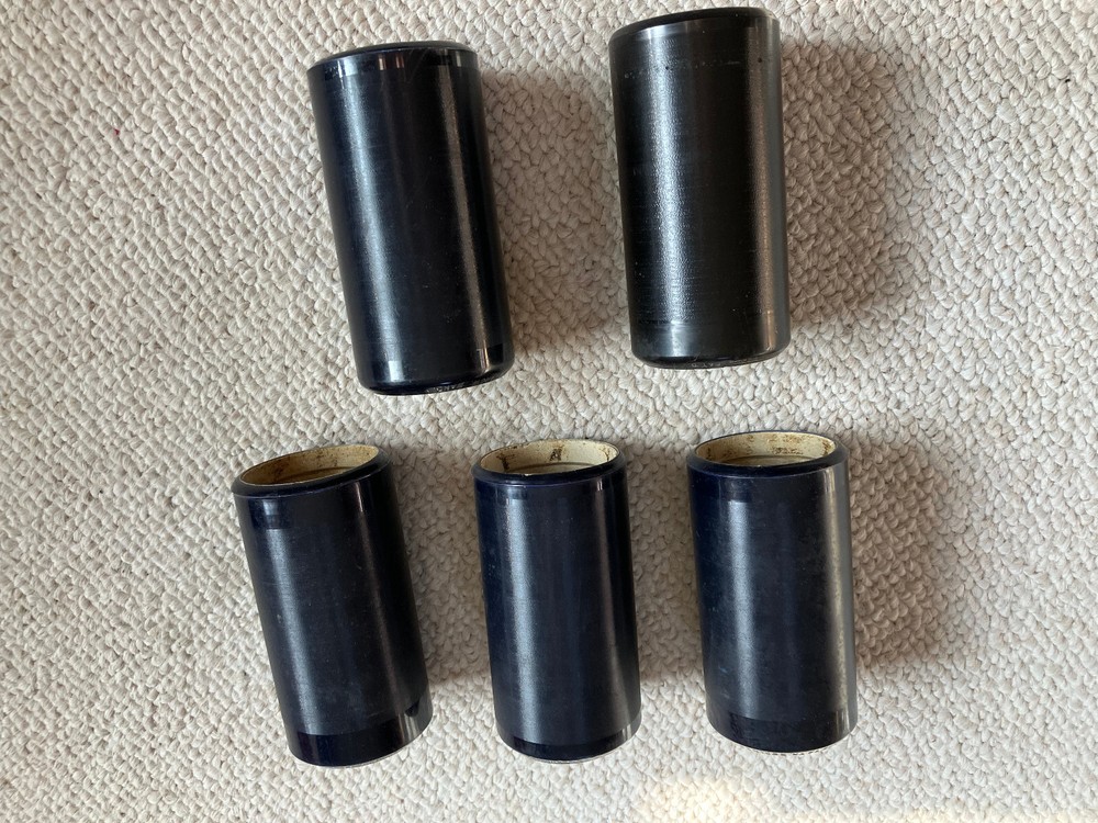 5 Edison cylinders--all marches