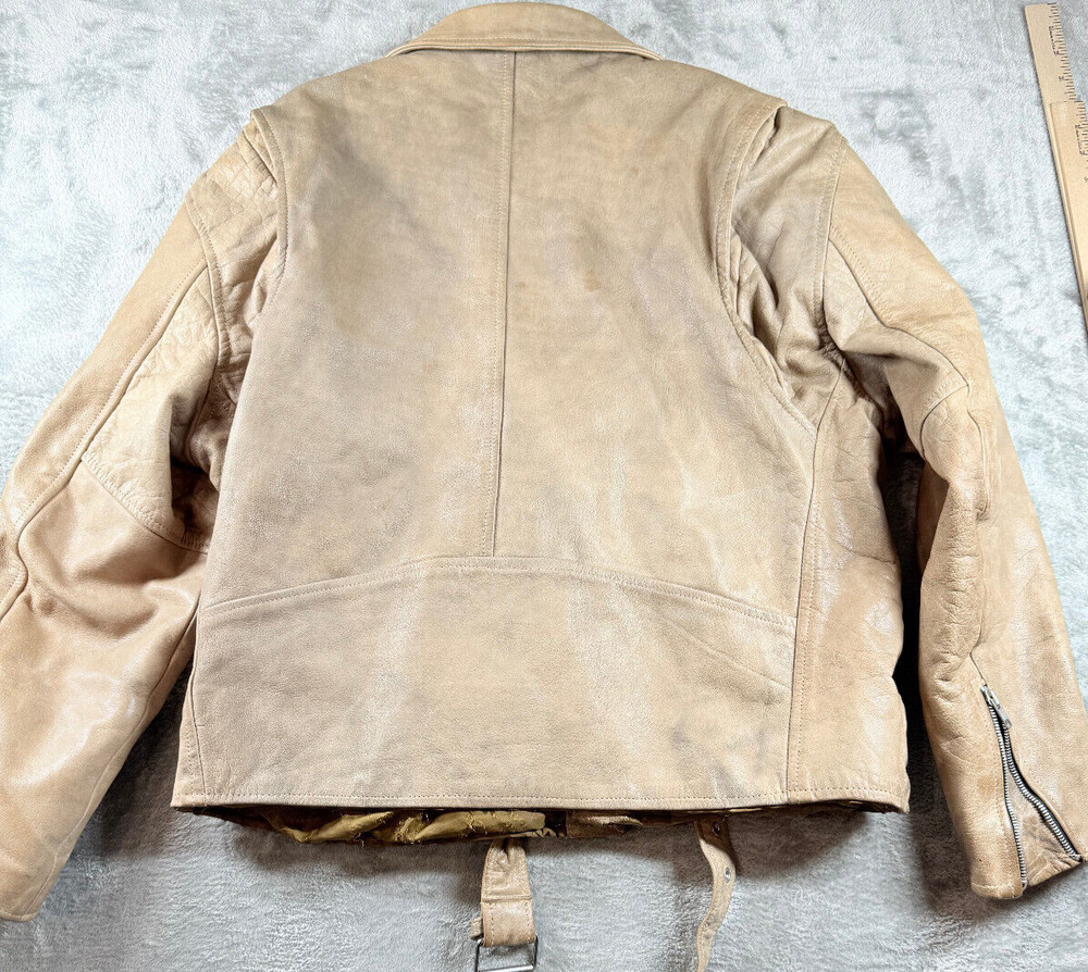 Hot Leathers Leather Jacket Thinsulate Lining Size 48