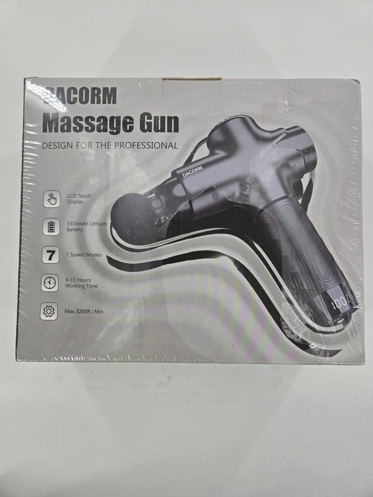 DACORM- Deep Tissue Percussion Muscle Massage Gun, Y8 Pro Max