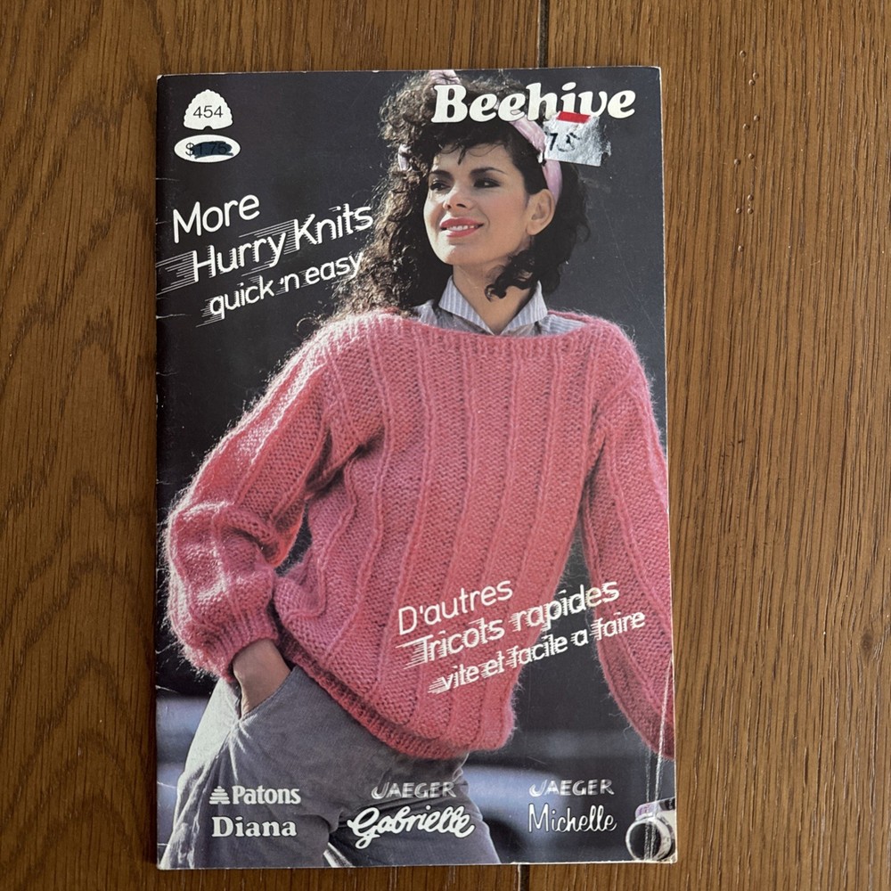 Lot Vintage Assorted Knitting Pattern Booklets