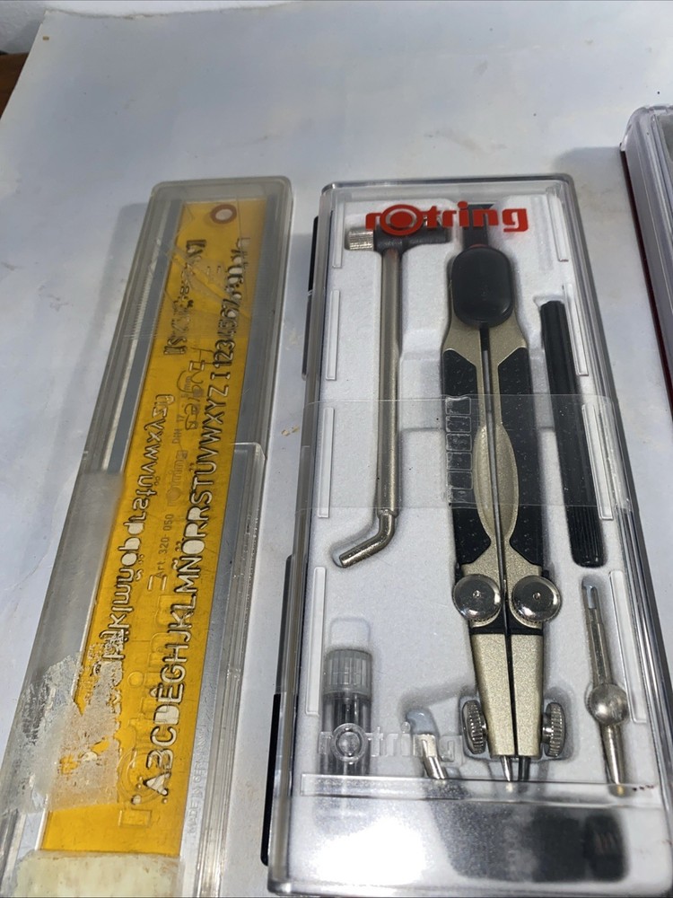 Rotring Compass & Stencil Job Lot