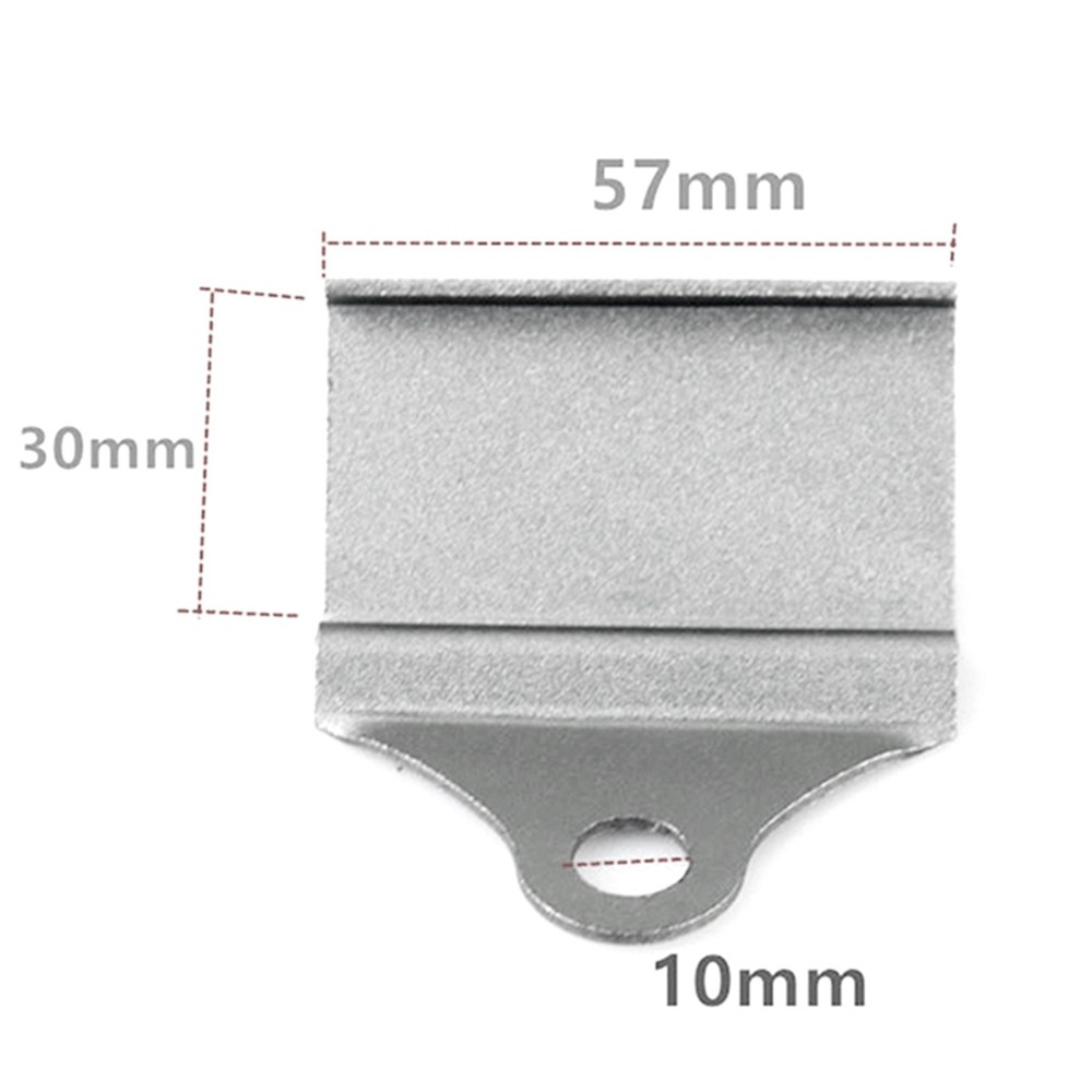 2X for Universal Motorcycle Meter Bracket CNC Water Temperature3837