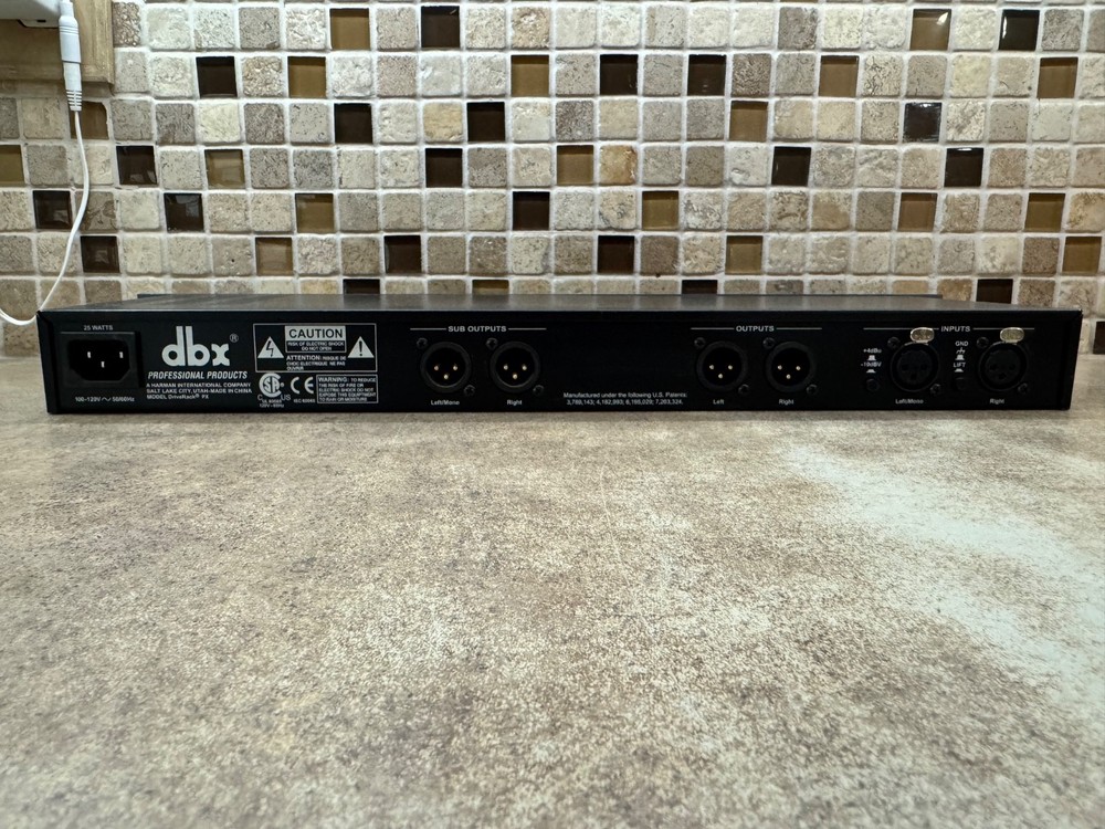 dbx DriveRack PXV Loudspeaker Management System – Pro Audio DSP