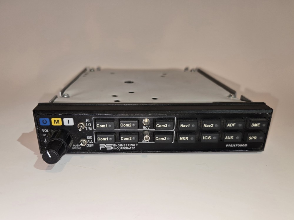 PMA 7000B Option 3 Audio Selector Panel - With Mounting Tray - Great Condition