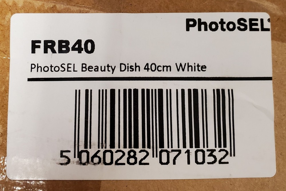 PhotoSEL Studio Reflector 16" Beauty Dish With Diffuser