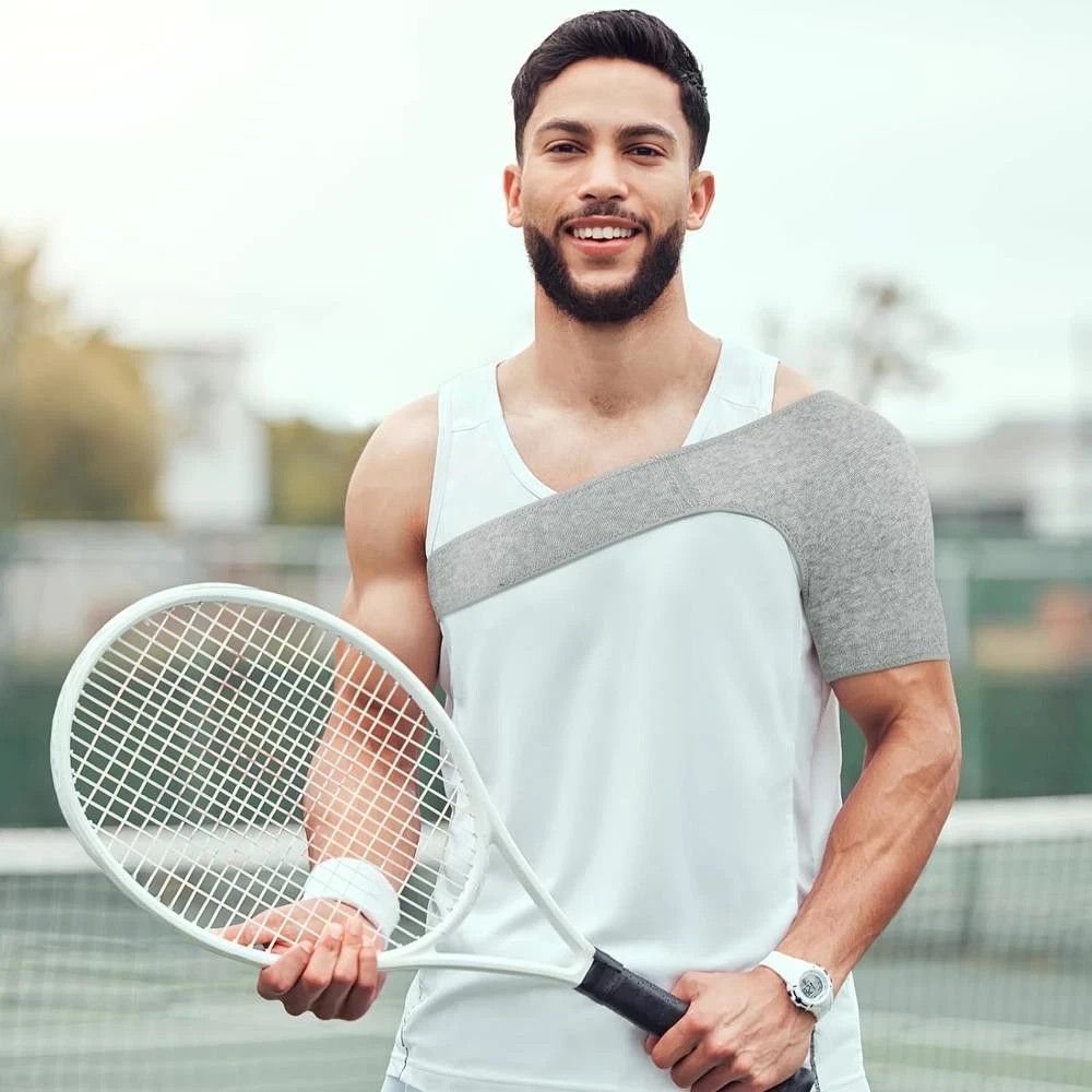 Compression Shoulder Brace, Shoulder Support Brace, AC Joint Rotator Cuff Brace~