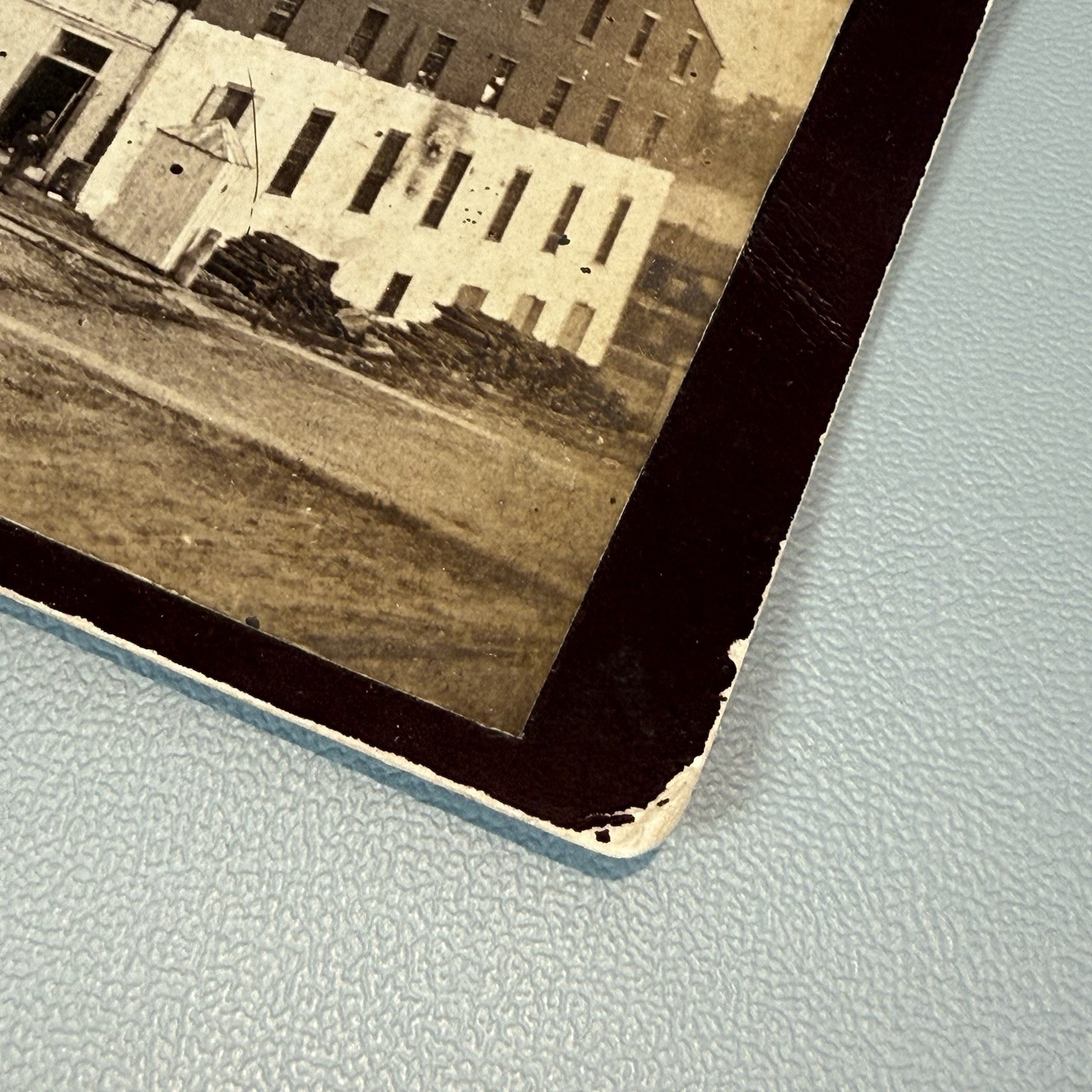 CDV Photograph Libby Prison Richmond VA Civil War Confederate Prison