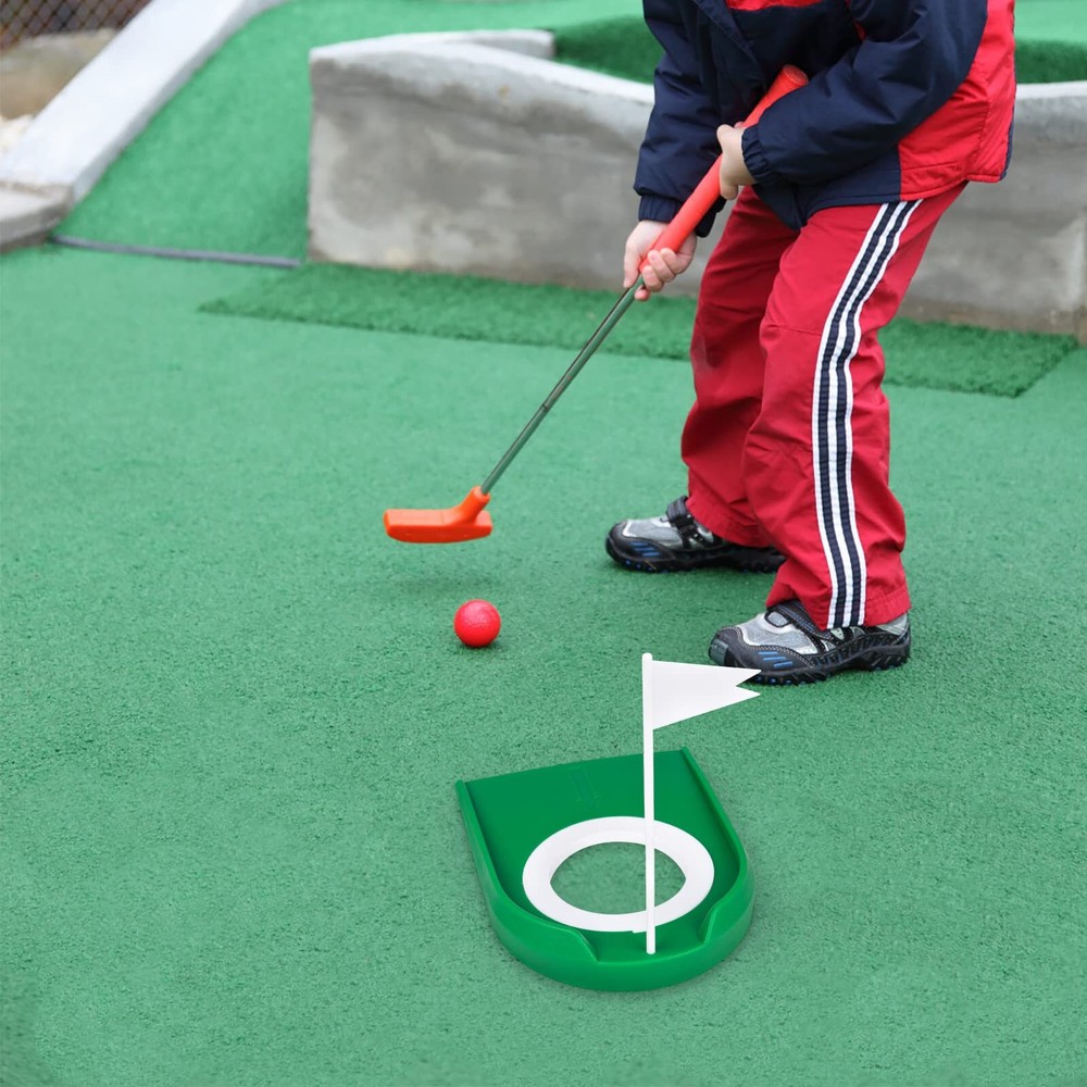 2Pack Golf Putting Cup with Flag Indoor Practice Training Aids Golf Putting Hole