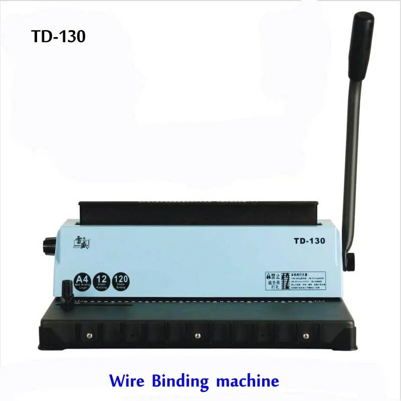 34 Holes Punching Machine Double Coil Binding Machine Punching Machine