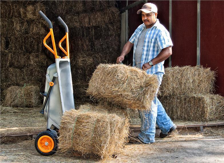 WG050 WORX AeroCart: 8-in-1 All Purpose WheelBarrow Garden Yard Cart