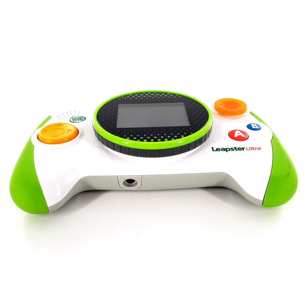 Leap Frog Leapster Ultra Handheld Educational Learning Game Console Tested Works