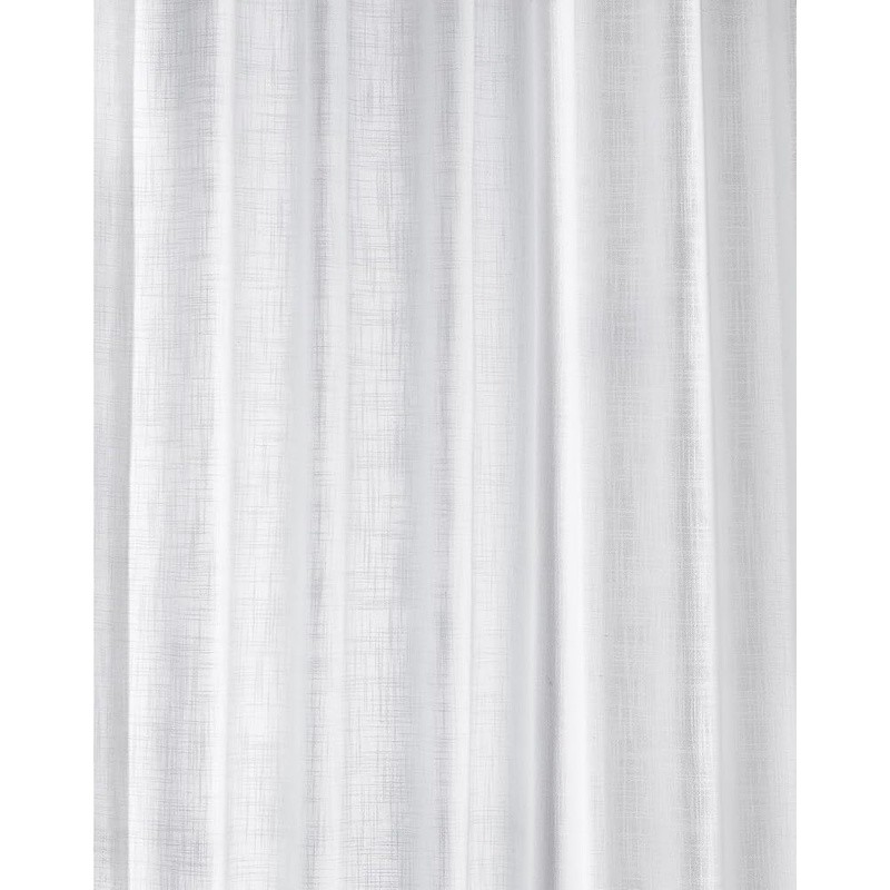 Linen Light Filtering Curtain Panel Versatile Hanging Methods Dry Clean Only New