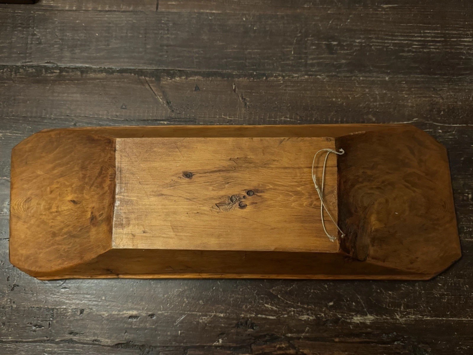 1800’s to Early 1900’s Yellow Cedar Tlingit “Bear” Feast - Grease Bowl - Alaska