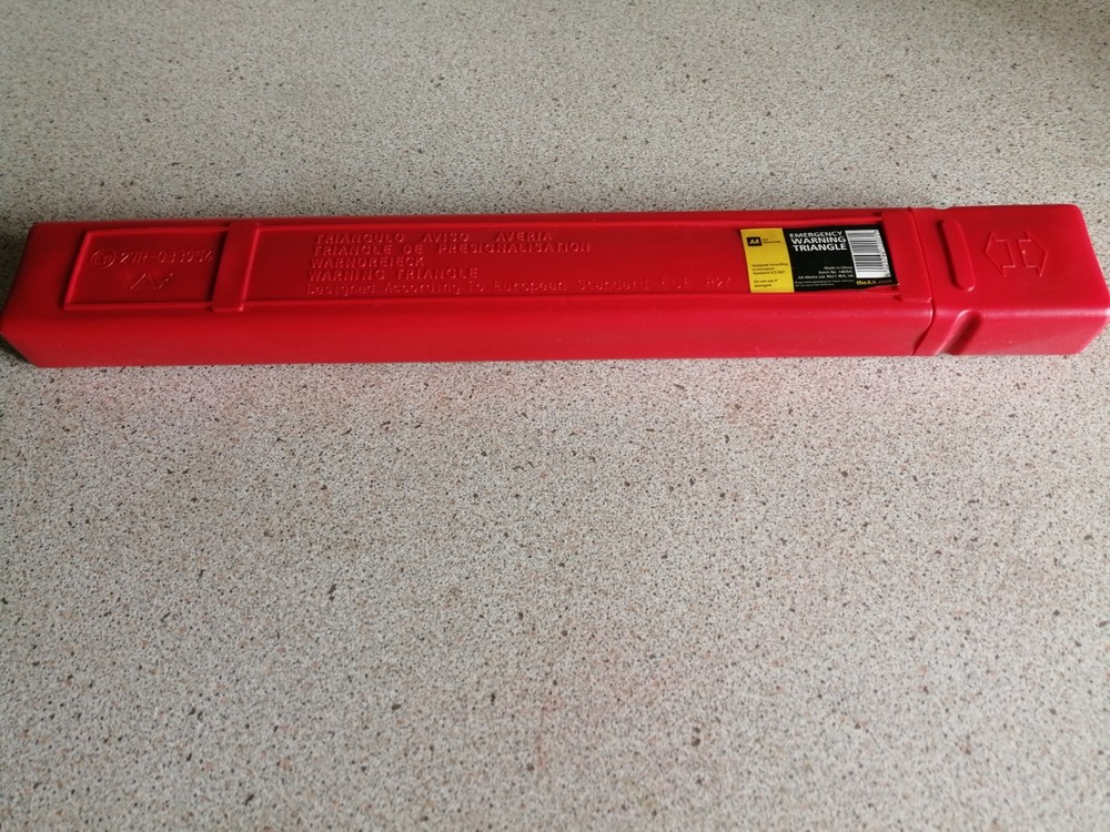 AA EMERGENCY WARNING TRIANGLE