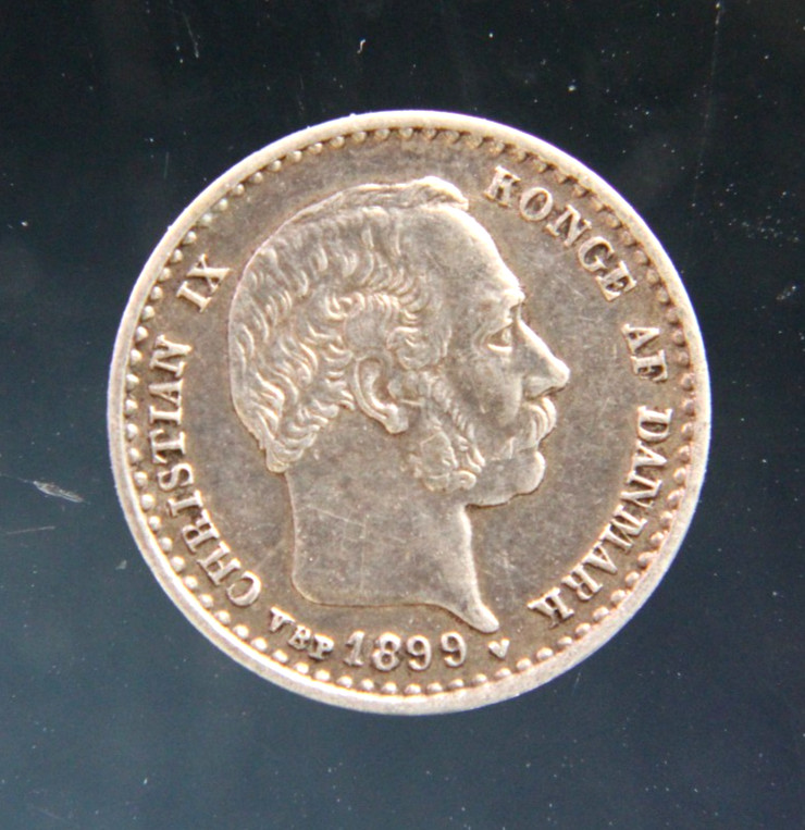 Denmark 10 Ore 1899 Silver coin