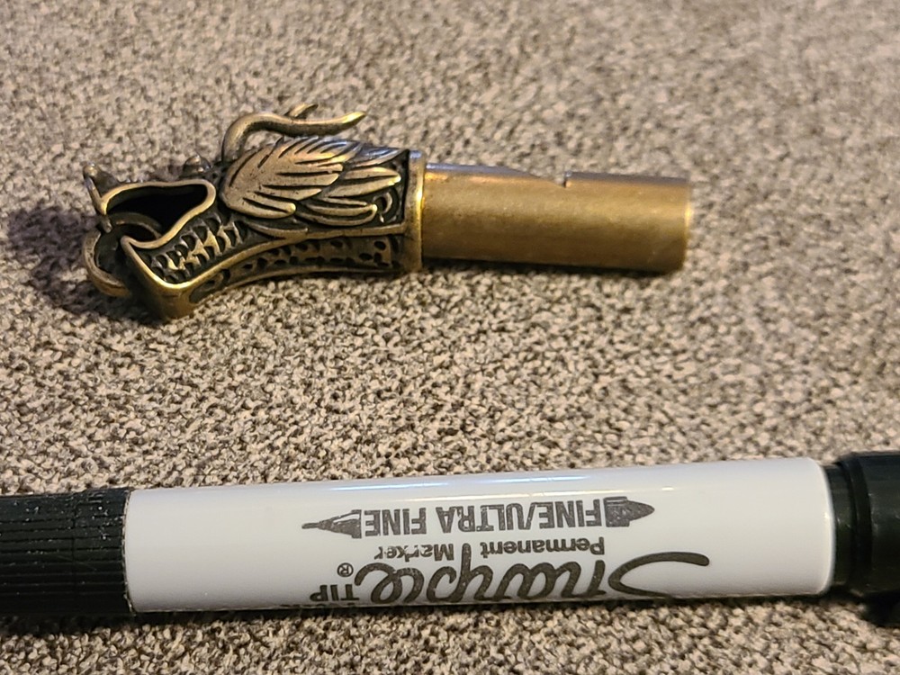 Brass Dragon Whistle