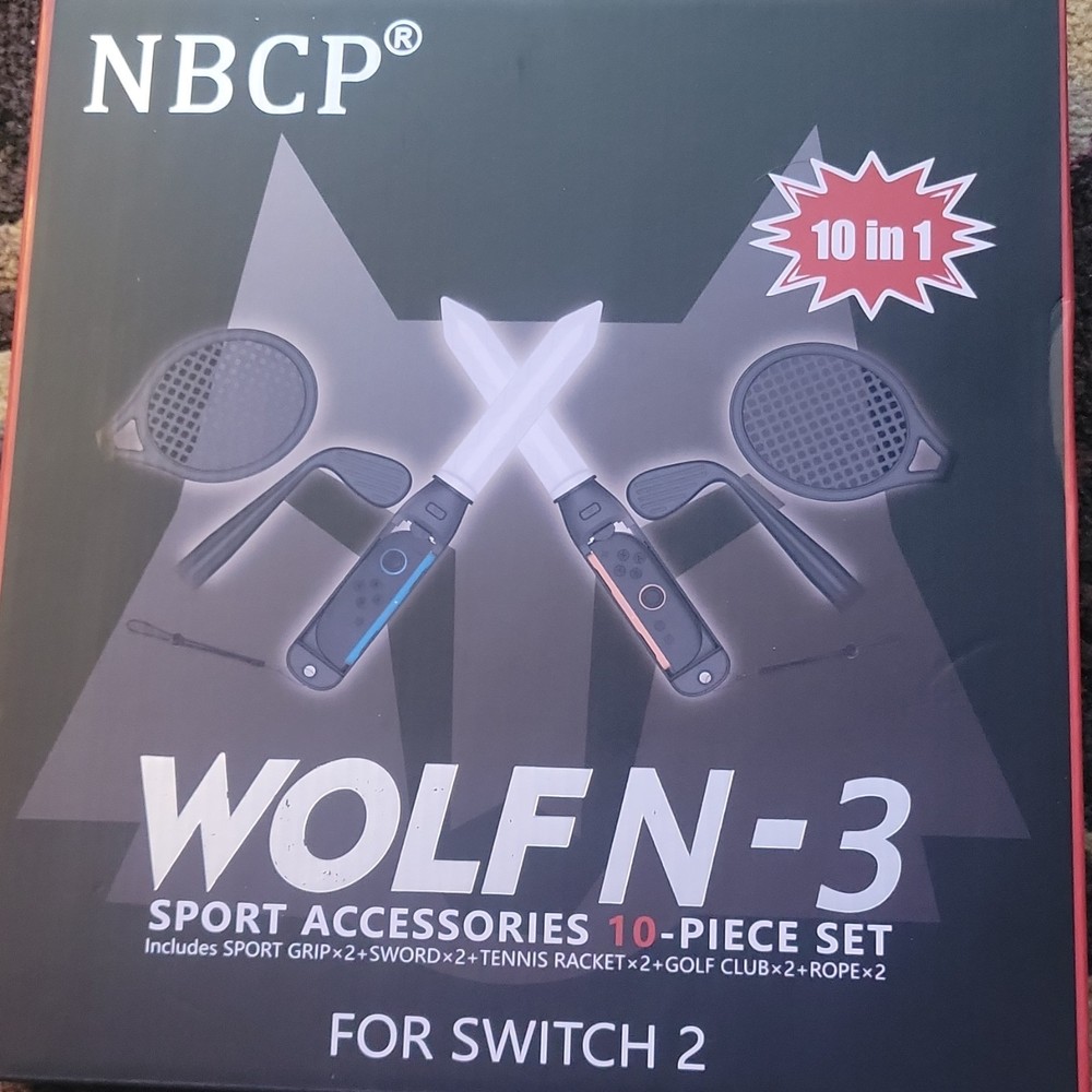 Switch 2 .Grip Sword Racket