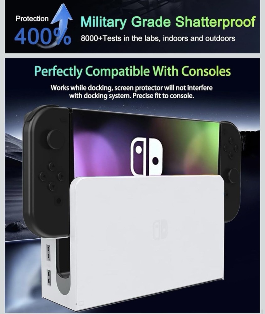 Screen Protector Ferilinso For Switch 2 4 Pack New