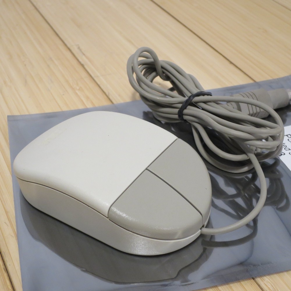 Original IBM Tank Mouse 96F9275 Wired 2 Button - Tested 03