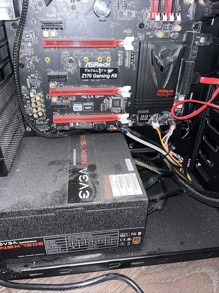 PowerSpec G41B Case PC Build - Not Complete Asrock Fatality Motherboard