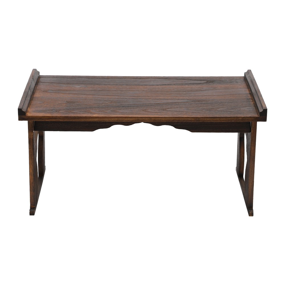 Antique Foldable Bed Laptop Desk Portable Sofa Side End Table Coffee Tea Table
