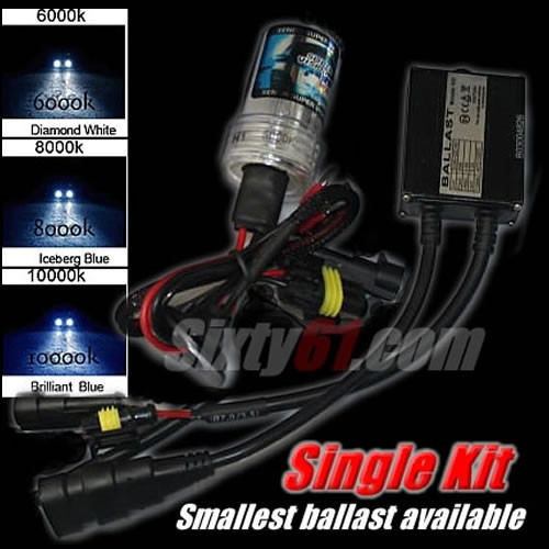 Suzuki M109 Boulevard HID Xenon High/Low beams headlight conversion kit H4