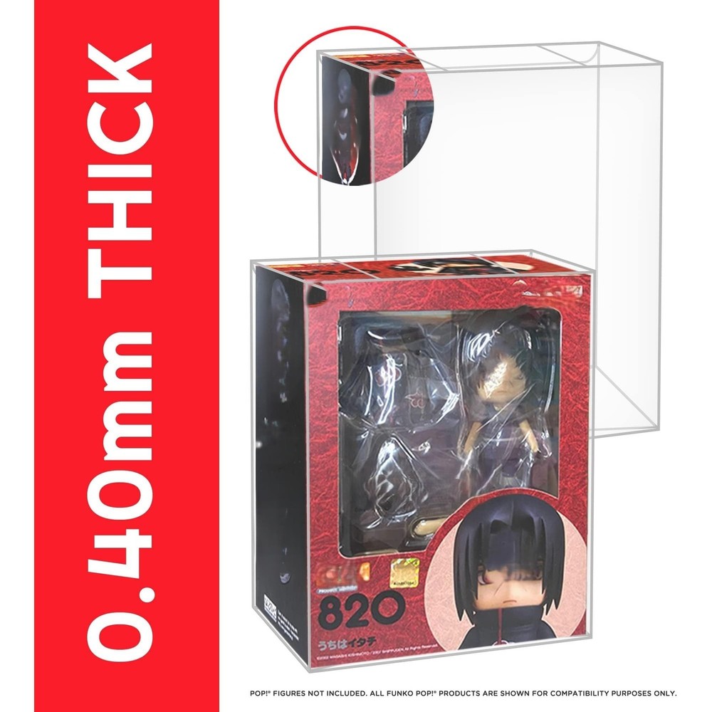 Premium Nendoroid Box Protective Plastic Display Box Case - Ultimate Dust, Di...